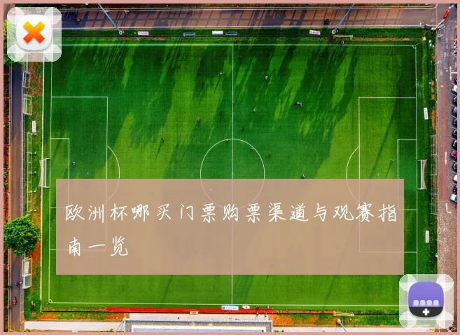 欧洲杯哪买门票购票渠道与观赛指南一览