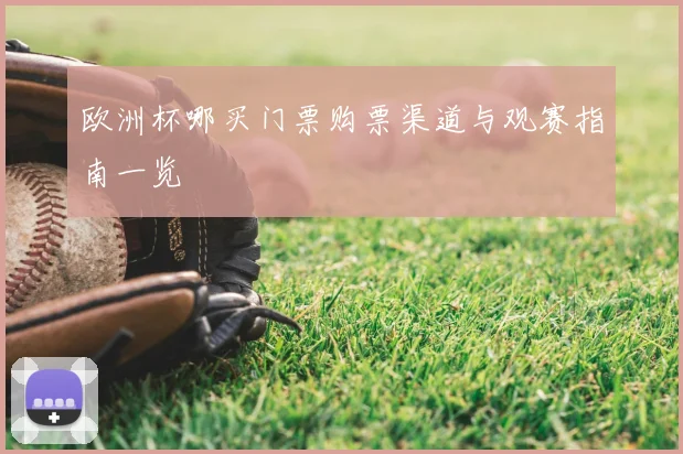 欧洲杯哪买门票购票渠道与观赛指南一览
